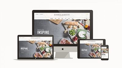 Web Design for Zupan's Markets - Webseitengestaltung