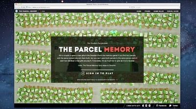 The Parcel Memory - Pubblicità
