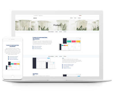 1LIMS - Corporate Landingpage - Creación de Sitios Web