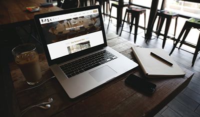 Website voor een restaurant - Website Creatie