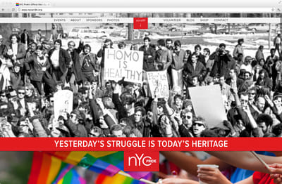 Heritage of Pride - Website Creation