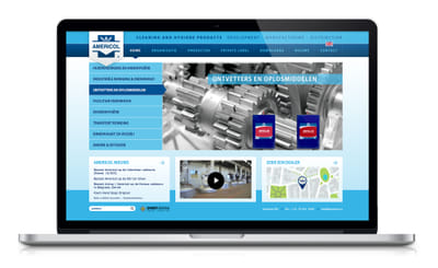 Multilinguall website for sales representatives - Website Creatie