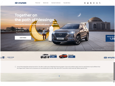 Hyundai.sa - Création de site internet