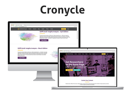 Cronycle - Website Creation