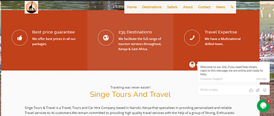 Singe Tours & Travel - Social Media
