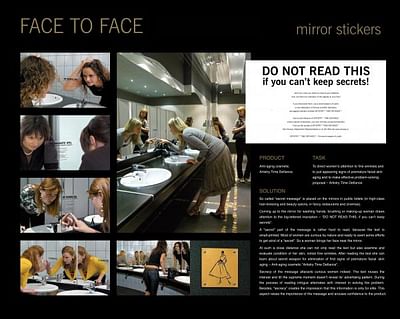 FACE2FACE - Publicité
