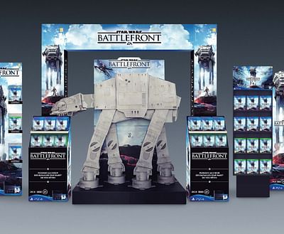 Théâtralisation - Retail (Battlefront Star Wars) - Image de marque & branding
