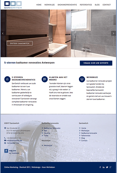 SEO & Lead Generation for a Remodeling Company - Pubblicità online