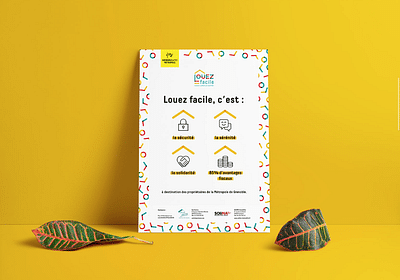 Louez facile avec La Métro - Publicité