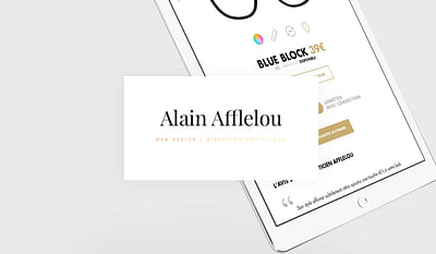Alain Afflelou - E-commerce - Ergonomy (UX/UI)