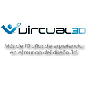 Virtual 3d logo