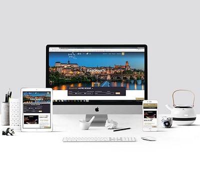 Site web de l'Office de Tourisme d’Albi - Création de site internet