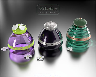 Design Produit / Packaging flaconnage / Parfumerie - Design & graphisme