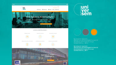 Universem - Refonte de site web - Website Creatie