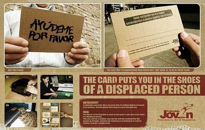 DISPLACED FREE CARD - Reclame