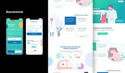 Buscamed - Création de site internet