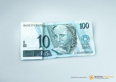 100 reais - Reclame