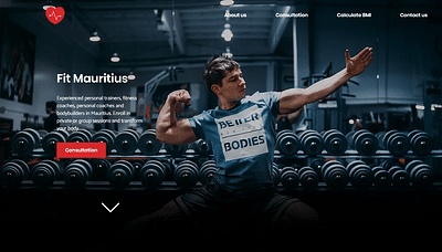 Personal Trainer Website - Website Creation