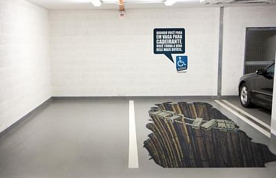 This parking spot is not yours - Publicidad