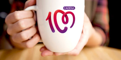 Diseño de la marca CADENA 100 - Advertising