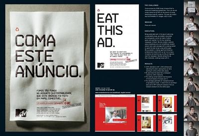 EDIBLE AD (Sustainability) - Advertising
