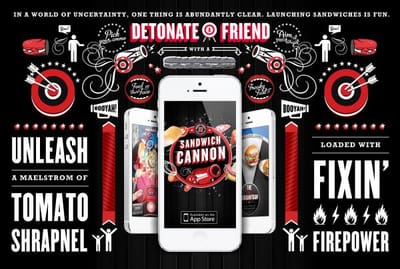 JIMMY JOHN'S SANDWICH CANNON - Advertising