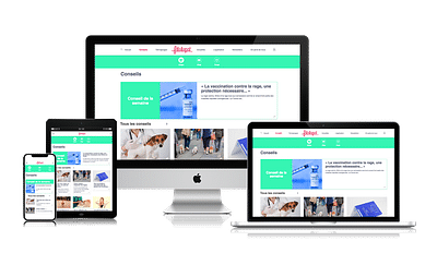 Création du site web de Filalapat - Application web