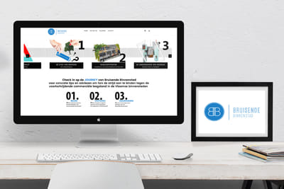 Hogeschool Gent: Bruisende binnenstad - Website Creatie