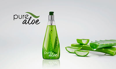 Branding + Packaging Pure Aloe - Design & graphisme
