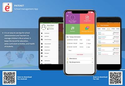 Pateast- School Information Management System - Mobile App