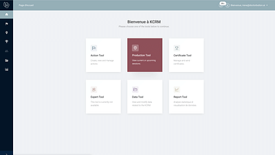 Customer relationship management (CRM) - Application web