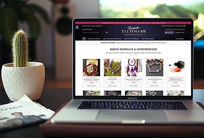 Fantastic Talismans - Webseitengestaltung