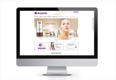 Maquillalia - Desarrollo y Diseño Tienda Online - App móvil