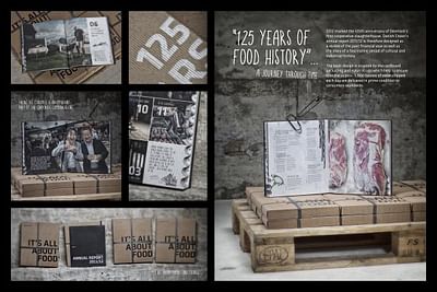 125 YEARS OF FOOD HISTORY - Publicité