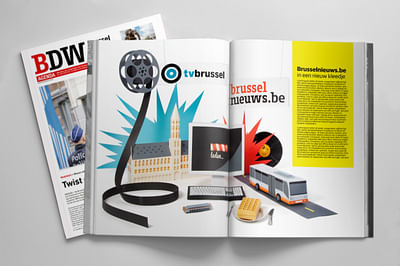 Marketing Campaigns for Brussel Nieuws - Design & graphisme