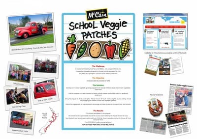 VEGGIE PATCHES GROWER & TRUCK TOUR - Publicité