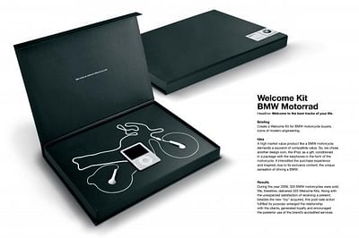 WELCOME KIT (BMW Motorcycles) - Advertising