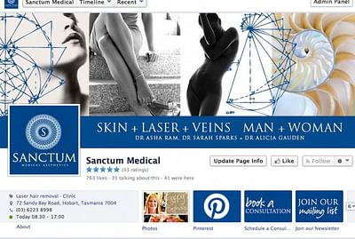Sanctum Medical - Branding y posicionamiento de marca