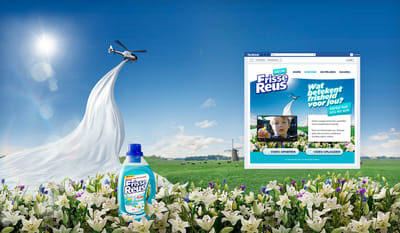Witte Reus website and many brand activations - Publicité en ligne