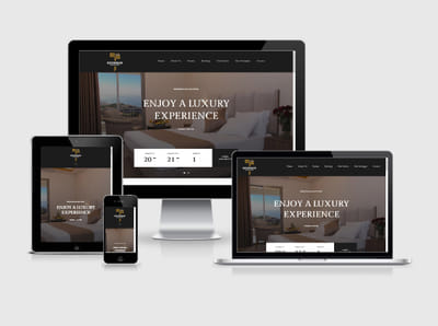 Bzommar Palace Hotel Website - Création de site internet