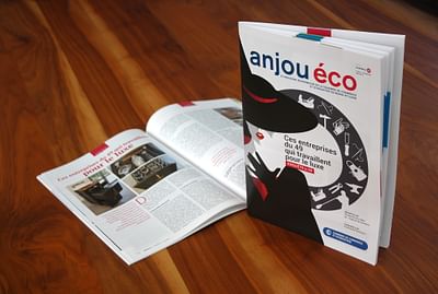 Anjou Eco Magazine - Graphic Design