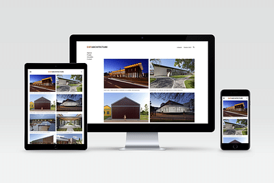 Website design pour Giet Architecture. - Création de site internet