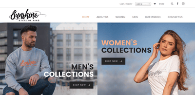 Sunshine - E-commerce