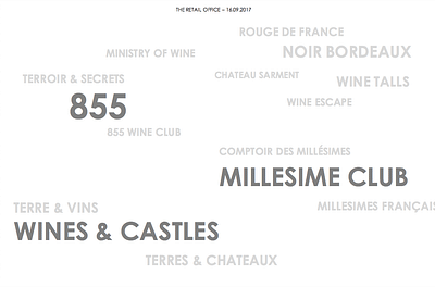 855 WINE CLUB - Design & graphisme