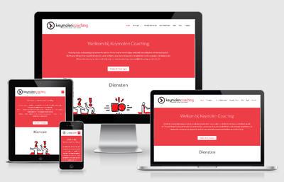 Website Keymolen Coaching - Stratégie de contenu