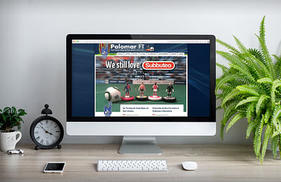 Palomar Futbol Taula - Web Applicatie