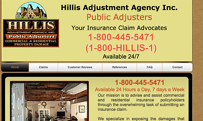 Hillis Adjustment Agency Linkedin Personal Brand - Stratégie digitale