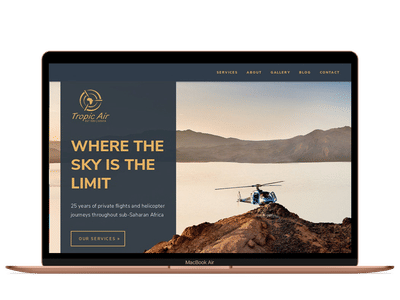 Aviation Website - Social Media