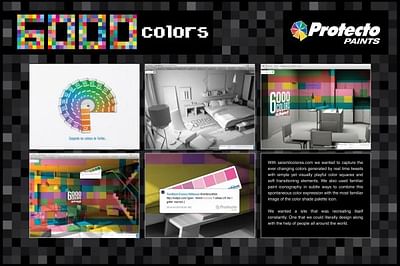 SIX THOUSAND COLORS (SEIS MIL COLORES). - Webseitengestaltung