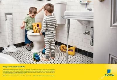 TOILET BOWL - Advertising